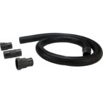 Channellock Black Plastic Wet/Dry Vacuum Hose with Adapters