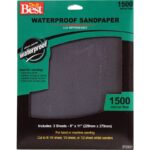 Do it Best Waterproof 1500 Grit Mirror Fine Sandpaper (3-Pack)