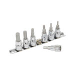 Channellock Metric 3/8 In. Drive 6-Point Hex Bit Socket Set 7 Piece