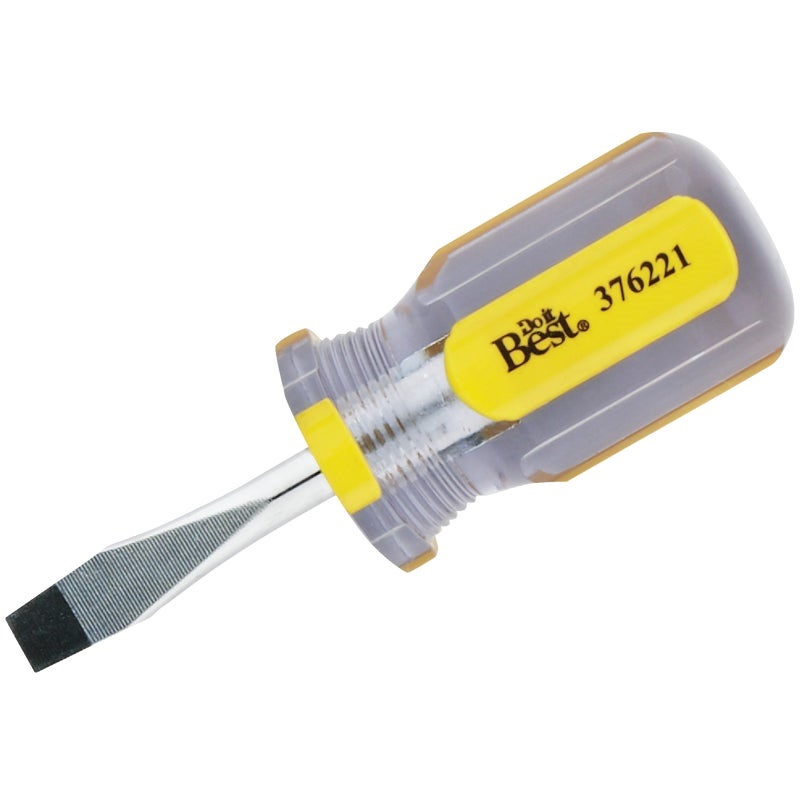 376221.jpg Do it Best 1/4 In. x 1.5 In. Slotted Screwdriver - Image 1