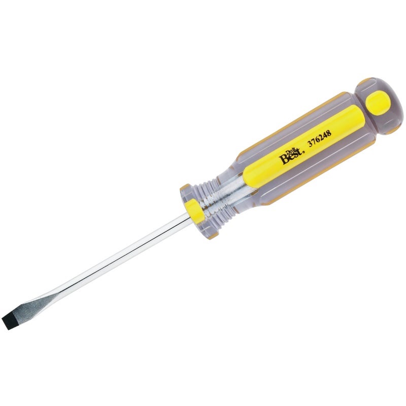 376248.jpg Do it Best 1/4 In. x 4 In. Slotted Screwdriver - Image 1