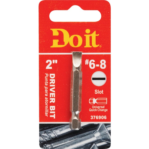 376906.jpg Do it #6-8 Slotted 2 In. Power Screwdriver Bit - Image 1