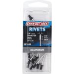 Channellock 1/8 In. Dia. x 1/8 In. Grip Aluminum POP Rivet (25-Pack)