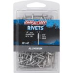 Channellock 1/8 In. Dia. x 1/8 In. Grip Aluminum Multigrip POP Rivet (100-Pack)