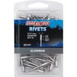 Channellock 3/16 In. Dia. x 1/8 In. Grip Aluminum Multigrip POP Rivet (50-Pack)