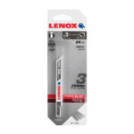 Lenox U-Shank 3-5/8 Inch x 24 TPI Bi-Metal Jig Saw Blade 3Pk
