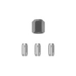 RotoZip 1/8 Inch, 5/32 Inch, 1/4 Inch Collet Nut Kit 4 Pieces