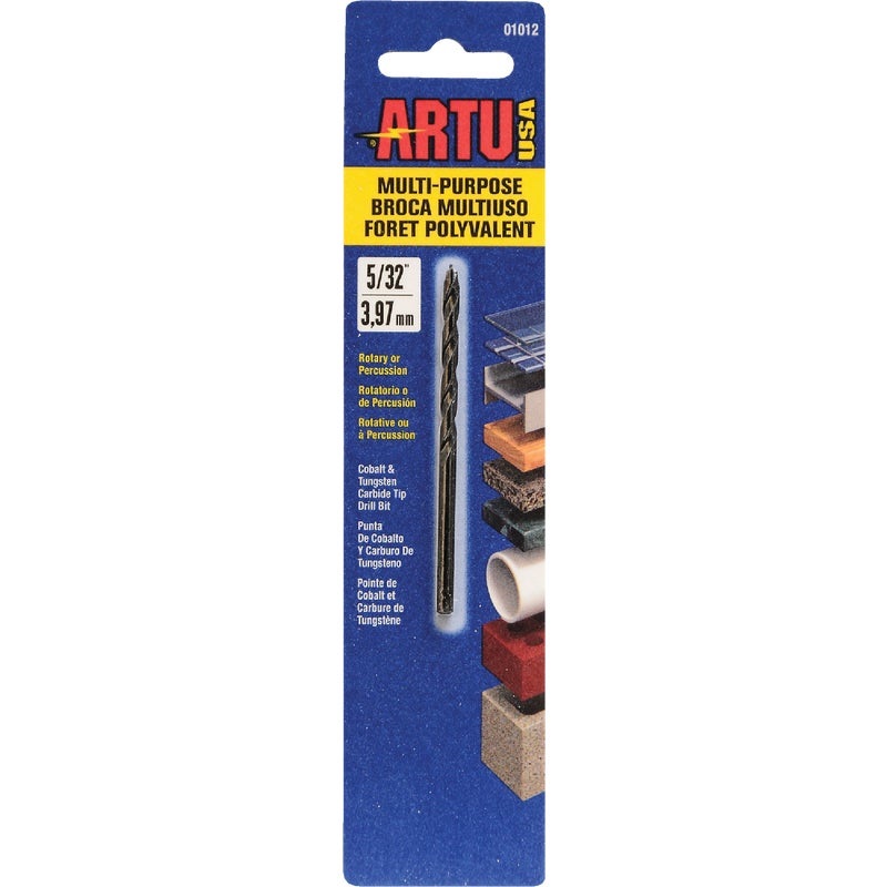 395056.jpg ARTU 5/32 In. Cobalt General Purpose Drill Bit - Image 1