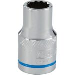 Channellock 1/2 In. Drive 11 mm 12-Point Shallow Metric Socket