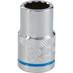 Channellock 1/2 In. Drive 13 mm 12-Point Shallow Metric Socket