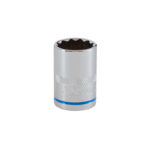 Channellock 1/2 Inch Drive 19mm 12-Point Shallow Metric Socket