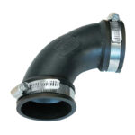 Fernco Flexible Repair PVC Sewer & Drain Elbow 1/4 Bend