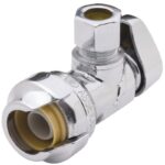 SharkBite1/2 In. SB X 3/8 In. OD Quick Connect Angle Valve