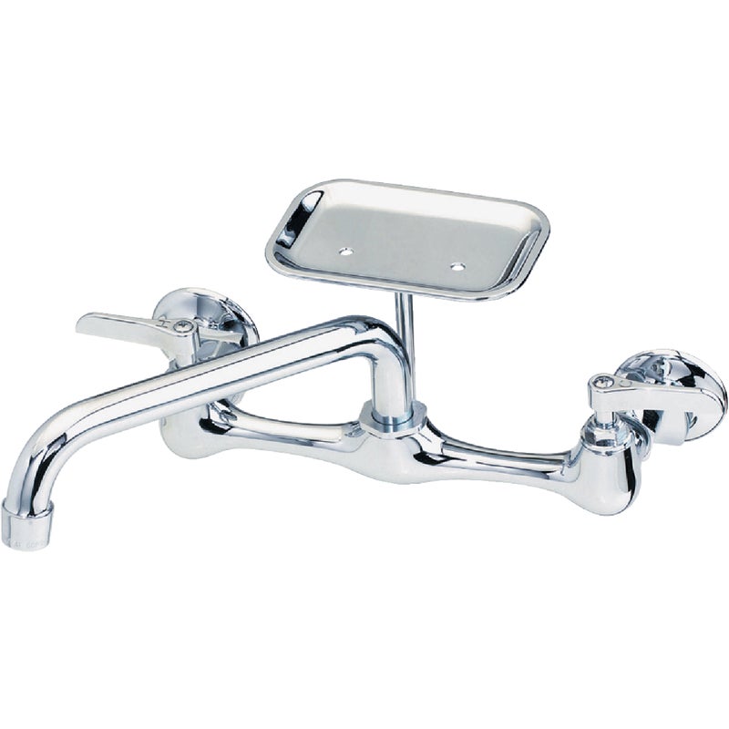 400673.jpg B&K Polished Chrome 2-Handle 8 In. Utility Faucet - Image 1