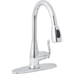 Home Impressions Single Handle Lever Pull-Down Kitchen Faucet