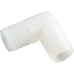 Anderson Metals 5/8" Barb 90 Deg. Nylon Elbow (1/4 Bend)