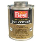 Do it Best Regular Bodied Clear PVC Cement, 16oz