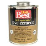 Do it Best Regular Bodied Clear PVC Cement, 32oz