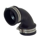Fernco Flexible 1-1/2"Flexible Repair Drain Elbow (1/4 Bend)