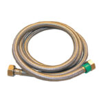 Lasco Braided Stainless Steel Flex Line Faucet Connector 1/2" x 1/2" x 48"