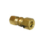 Lasco 1/4 x 3/16 Inch Brass Reducing Compression Union