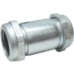 B&K 1-1/2" x 5" Compression Galvanized Coupling