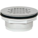 Sioux Chief PVC No-Caulk Shower Drain