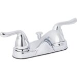 Home Impressions Centerset Bathroom Faucet with Pop-Up