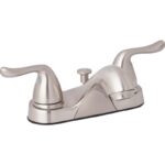 Home Impressions Centerset Bathroom Faucet with Pop-Up