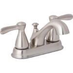 Home Impressions Traditional Centerset Bathroom Faucet with Pop-Up