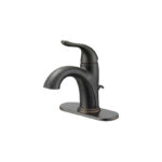 Home Impressions Oil-Rubbed Bronze 1-Handle Lever  Bathroom Faucet