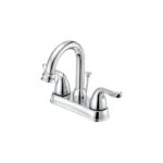 Home Impressions Chrome 2-Handle Lever Hi-Arc Bathroom Faucet
