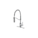 Home Impressions Chrome Single Handle Lever Pull-Down Kitchen Faucet