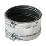 Black Swan 4 Inch Neoprene No-Hub Coupling Stainless Steel Clamps