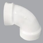Charlotte Pipe Schedule 40 90 Deg. Sanitary DWV PVC Elbow