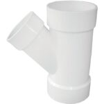 Charlotte Pipe 4" x 3" Schedule 40 DWV Reducing PVC Wye