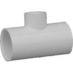 Charlotte Pipe 1/2 In. Solvent Weld x FIP Schedule 40 PVC Tee