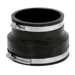 Fernco 4" x 4"  Clay to Cast Iron or Plastic Reducing PVC Coupling