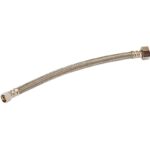 Do it Best 3/8" C x 1/2" F x 12" L Stainless Steel Faucet Connector