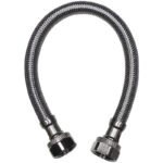 B&K 1/2"F X 1/2" F X 20" L Stainless Steel Faucet Connector