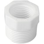 Charlotte Pipe 3/4 In. MPT x 1/2 In. FPT Schedule 40 PVC Bushing