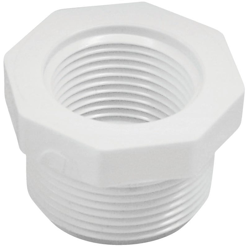 414336.jpg Charlotte Pipe 1-1/4 In. MPT x 1 In. FPT Schedule 40 PVC Bushing - Image 1
