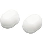 Do it Oval White Plastic Snap-On Toilet Bolt Caps (2 Ct.)