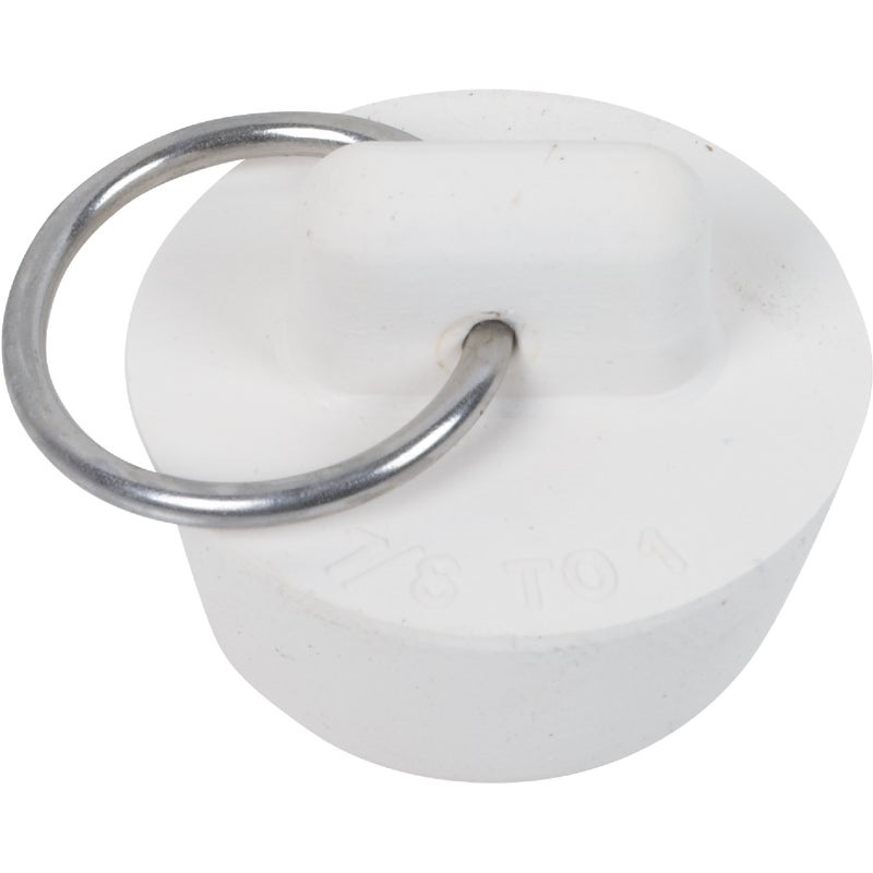 415232.jpg Do it Duo-Fit 7/8 In. to 1 In. White Sink Rubber Drain Stopper - Image 1