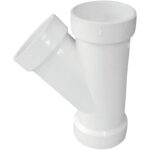 Charlotte Pipe 2" Schedule 40 DWV Hub PVC Wye