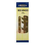 Brown Bed Hinges 4 Pairs