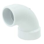 Charlotte Pipe Schedule 40 90 Deg. DWV PVC Street Elbow