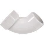 Charlotte Pipe Schedule 40 90 Deg. DWV PVC Street Elbow