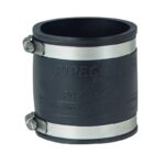 Fernco 3" x 3" Plastic to Plastic PVC Coupling