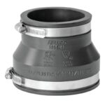 Fernco 4" x 3" Flexible PVC Coupling